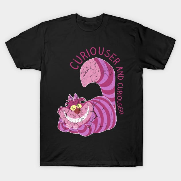 CURIOUSER AND CURIOUSER T-Shirt by Freedom Haze